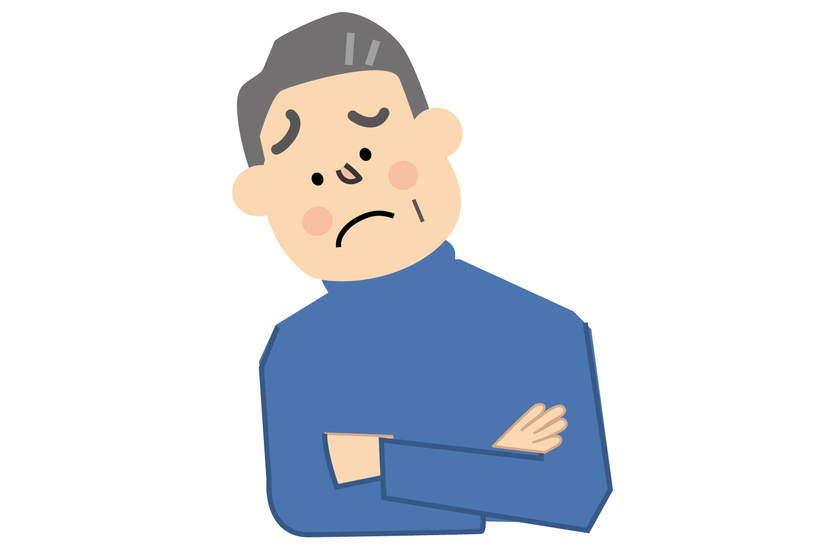 悩む